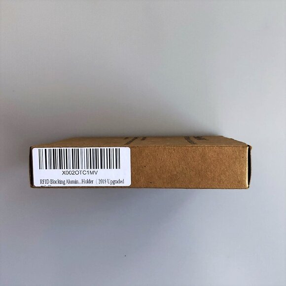 CREDIT CARD PROTECTOR WALLET RFID BLOCKING ALUMINUM - Picture 9 of 9